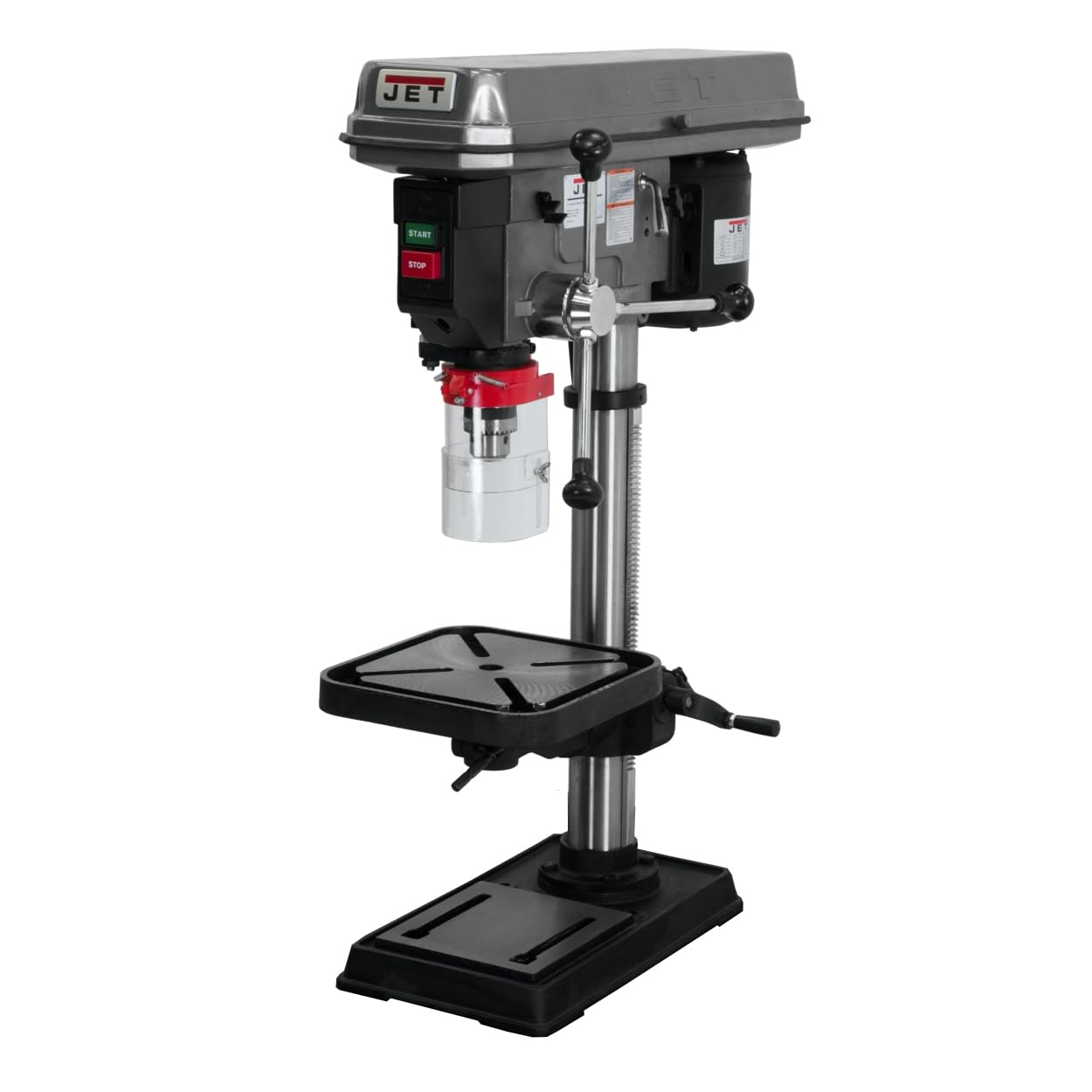 JET 15-Inch Benchtop Drill Press, 16 Speed, 3/4 HP, 115/230V 1Ph (Model J-2530) 1 JET 15-Inch Benchtop Drill Press, 16 Speed, 3/4 HP, 115/230V 1Ph (Model J-2530)