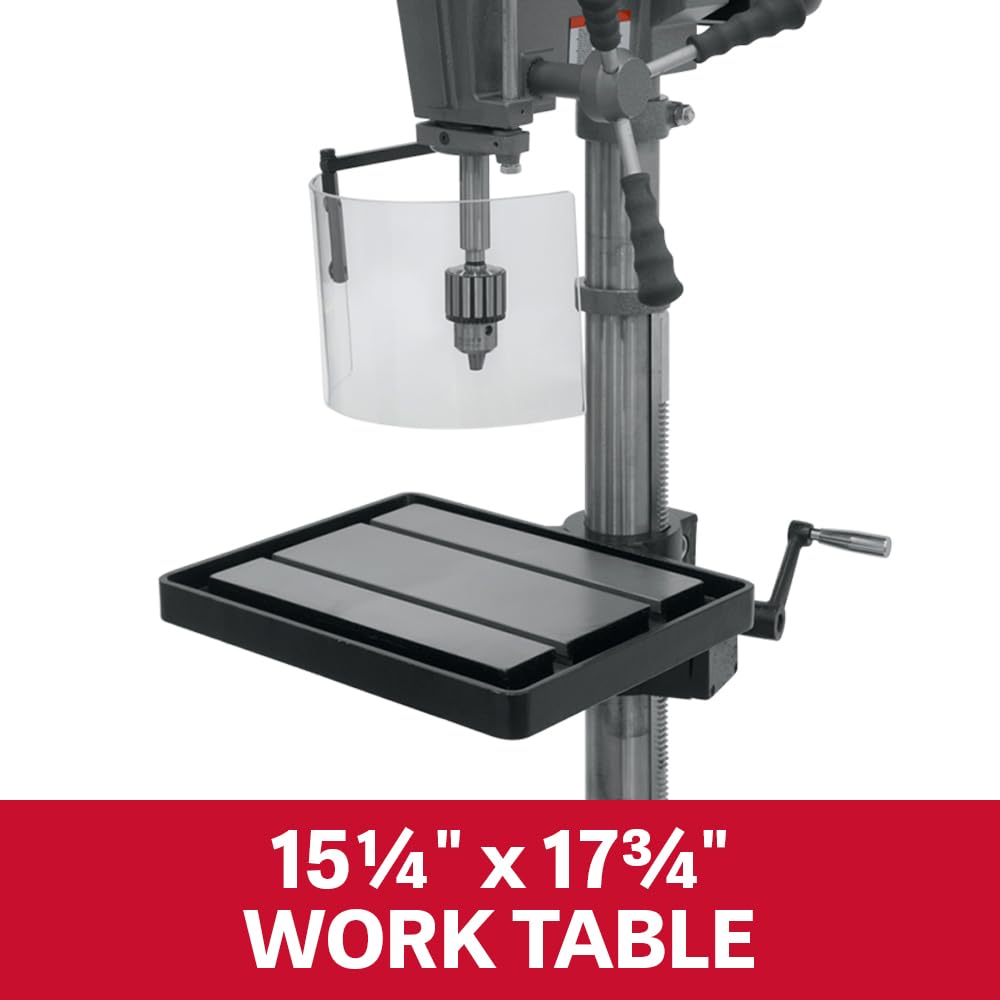 JET 15-Inch Floor Drill Press, Variable Speed, 1 HP, 115/220V 1Ph (Model J-A5816) 2 JET 15-Inch Floor Drill Press, Variable Speed, 1 HP, 115/220V 1Ph (Model J-A5816)