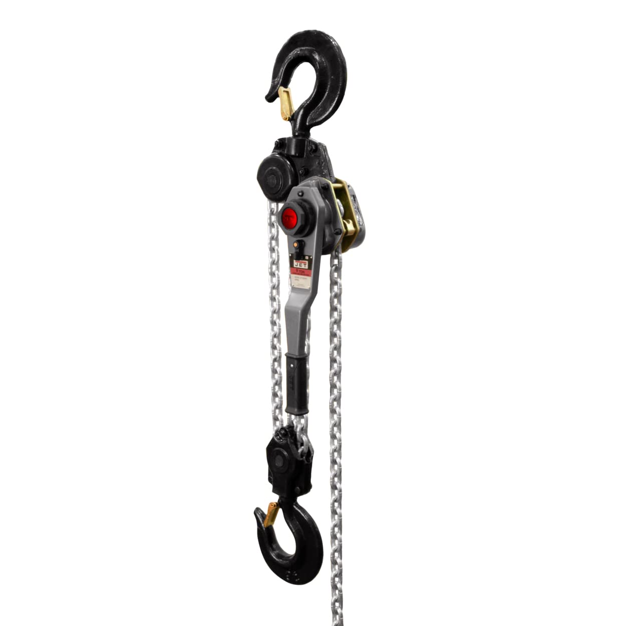 JET 9-Ton Lever Hoist, 20' Lift, Overload Protection (JLH-900WO-20)