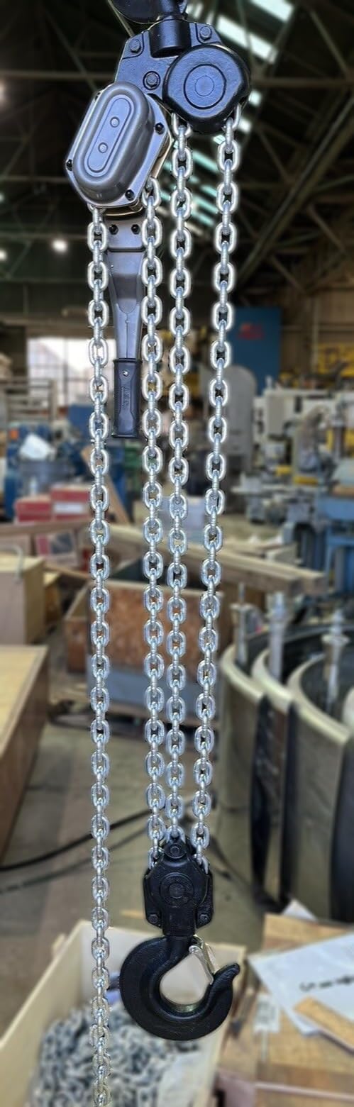 JET 9-Ton Lever Hoist, 20' Lift, Overload Protection (JLH-900WO-20)