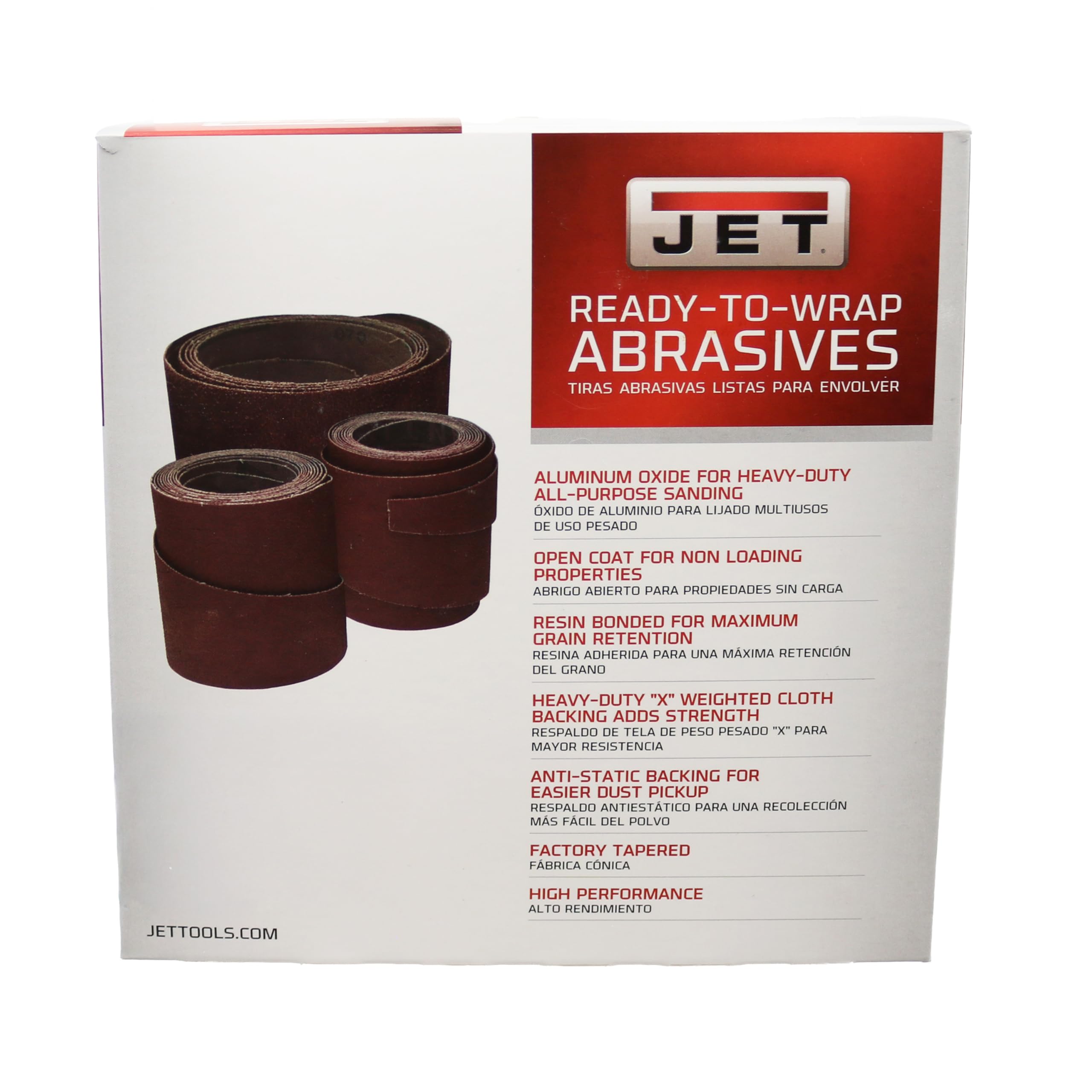 JET 22" Ready-to-Wrap Sandpaper, 36 Grit (60-2036)