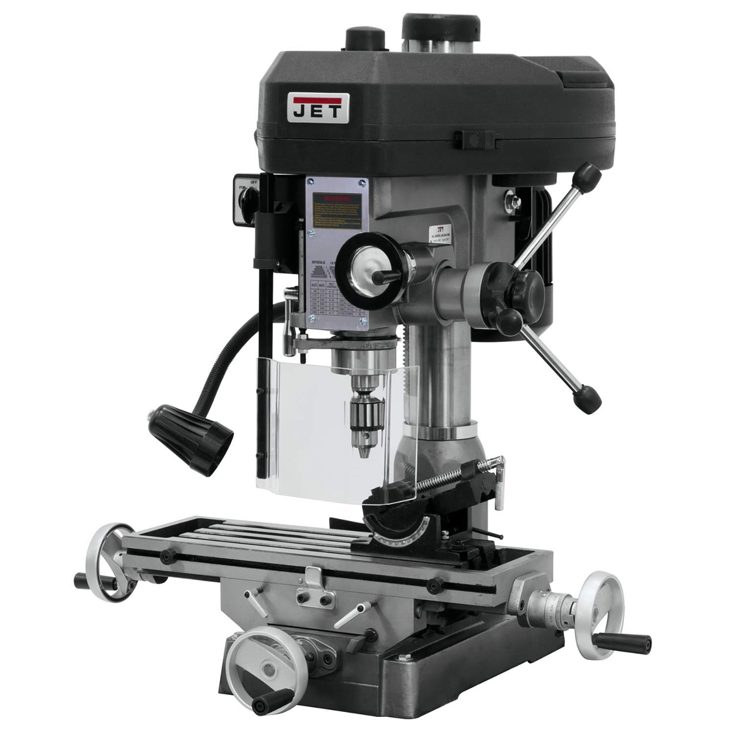 JET 15-Inch Mill Drill Machine, 1 HP, 115/230V 1Ph (Model JMD-15)