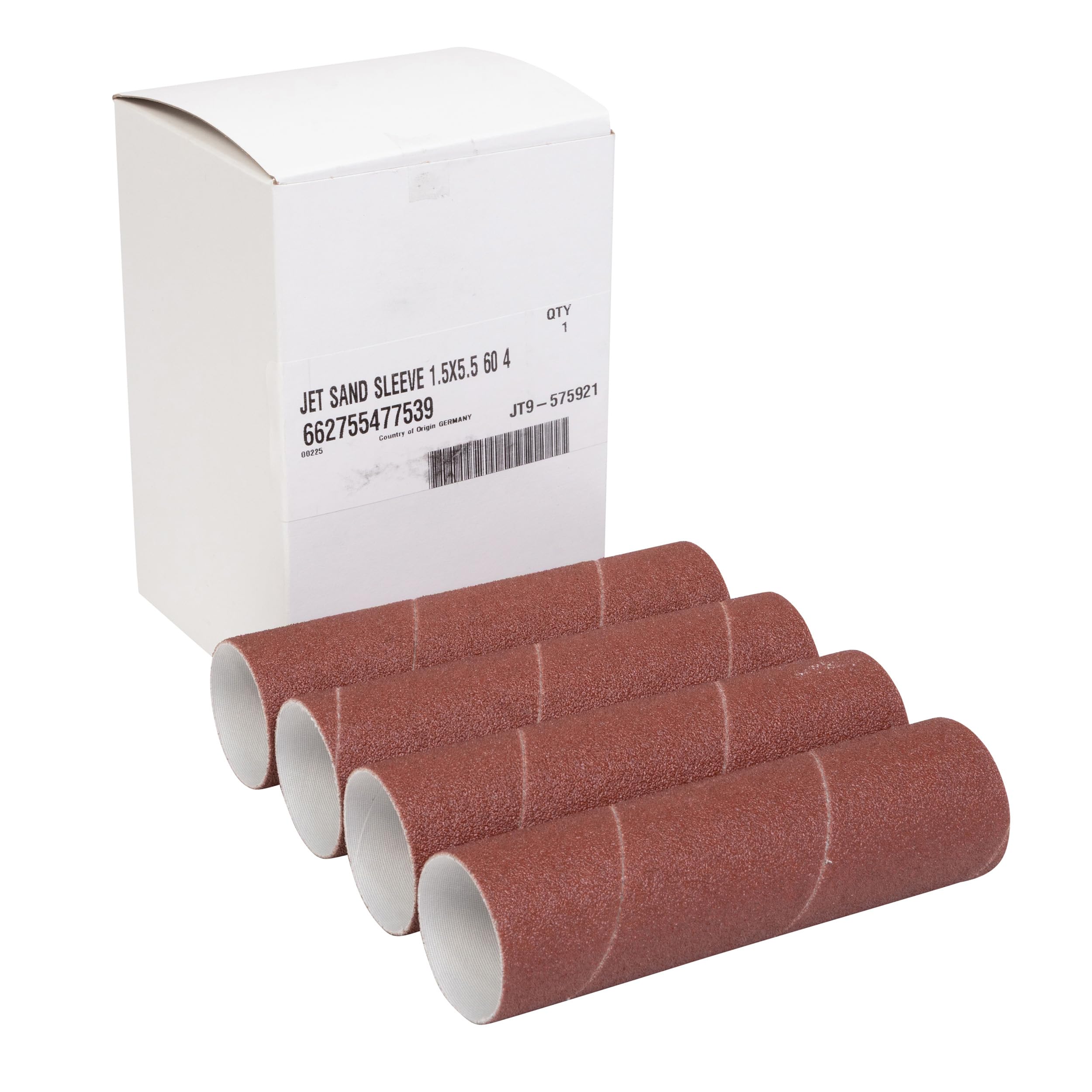 JET 1-1/2" x 5-1/2" Sanding Sleeves, 60 Grit (575921)