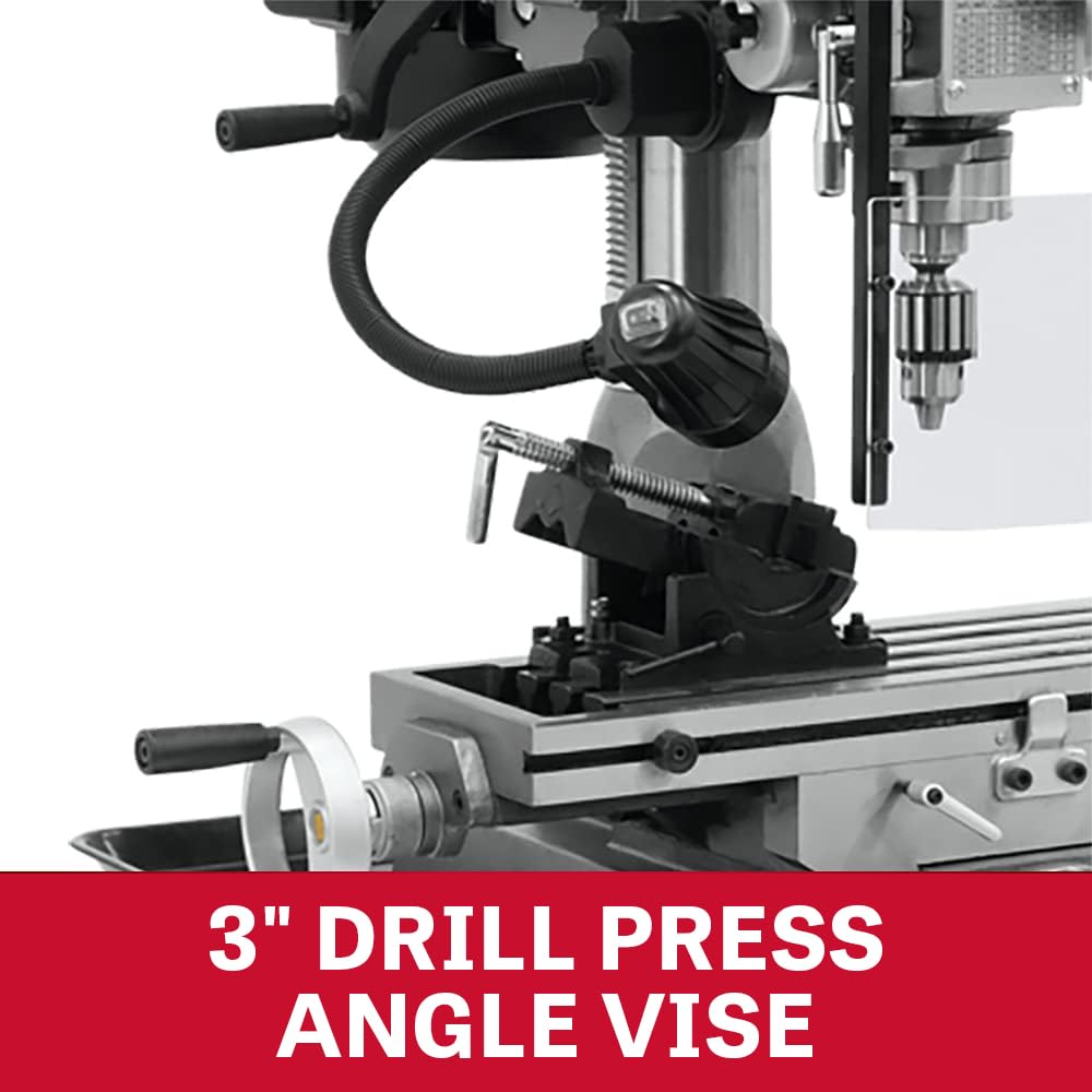 JET 18-Inch Mill Drill Machine, 2 HP, 115/230V 1Ph (Model JMD-18) 4 JET 18-Inch Mill Drill Machine, 2 HP, 115/230V 1Ph (Model JMD-18)