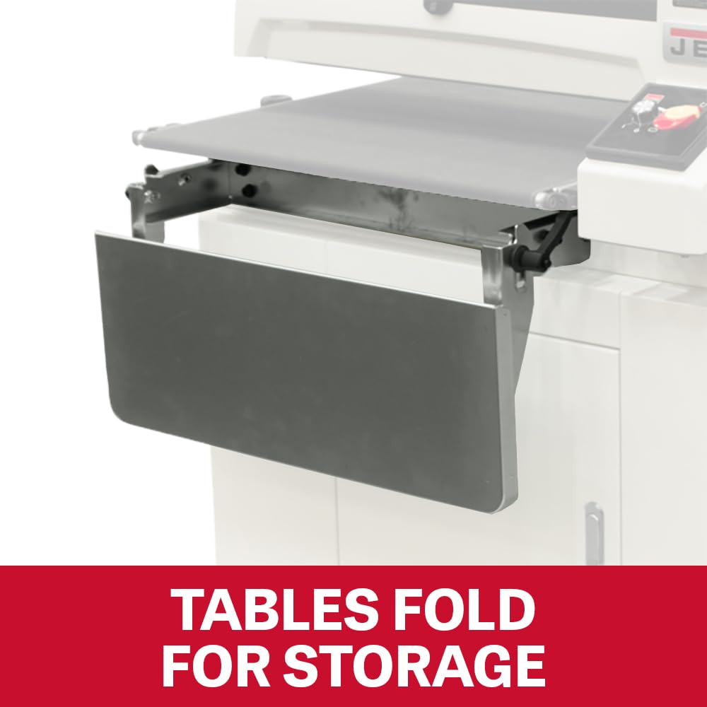 JET Folding Infeed/Outfeed Tables, for JWDS-2550/2244OSC (723551)