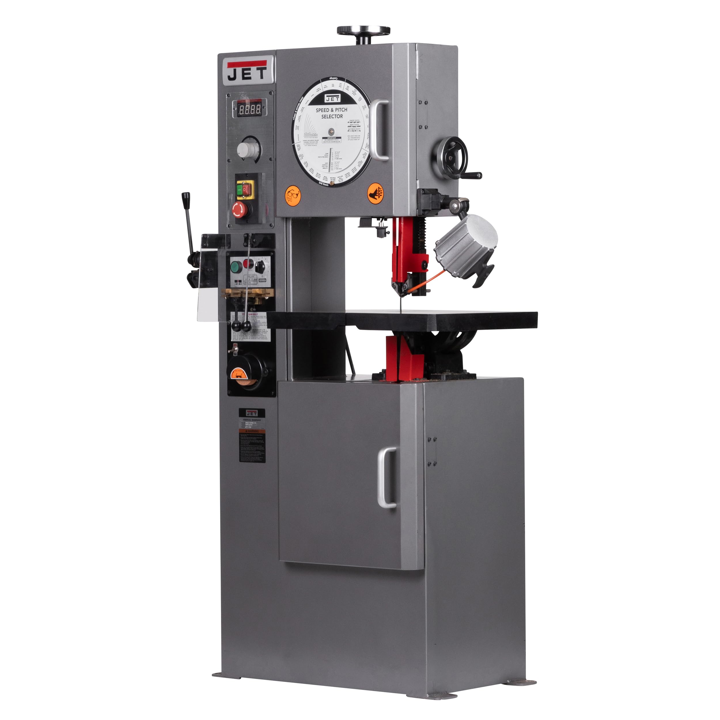Jet 18-Inch Continuous Variable-Speed Band Saw, 1 HP, 110V 1Ph (VBS-1813VS-DC)