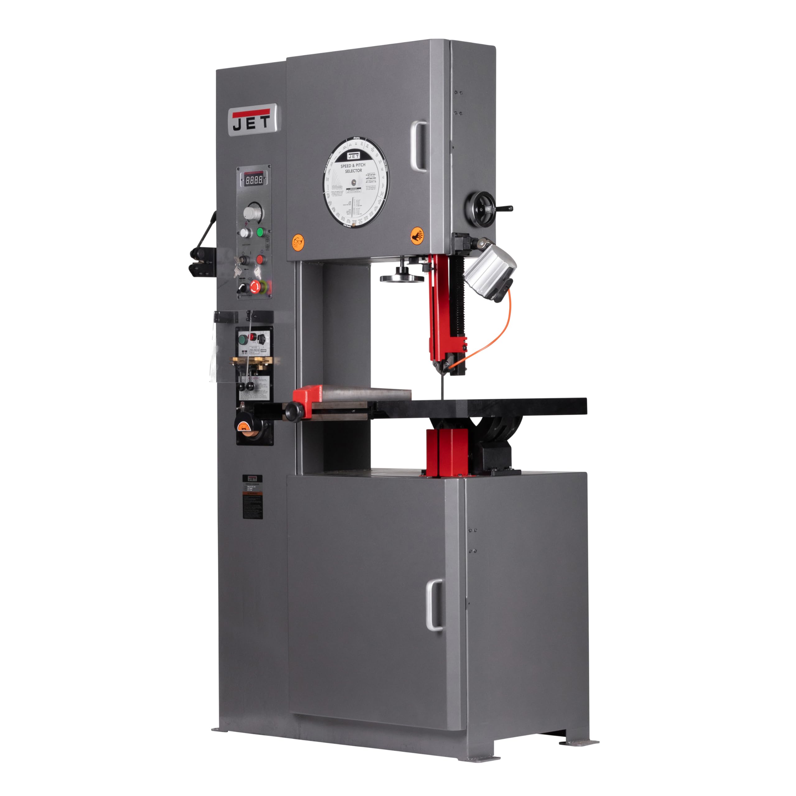 Jet 20-Inch Continuous Variable-Speed Band Saw, 2 HP, 230V 1Ph (VBS-2012VS-DC)