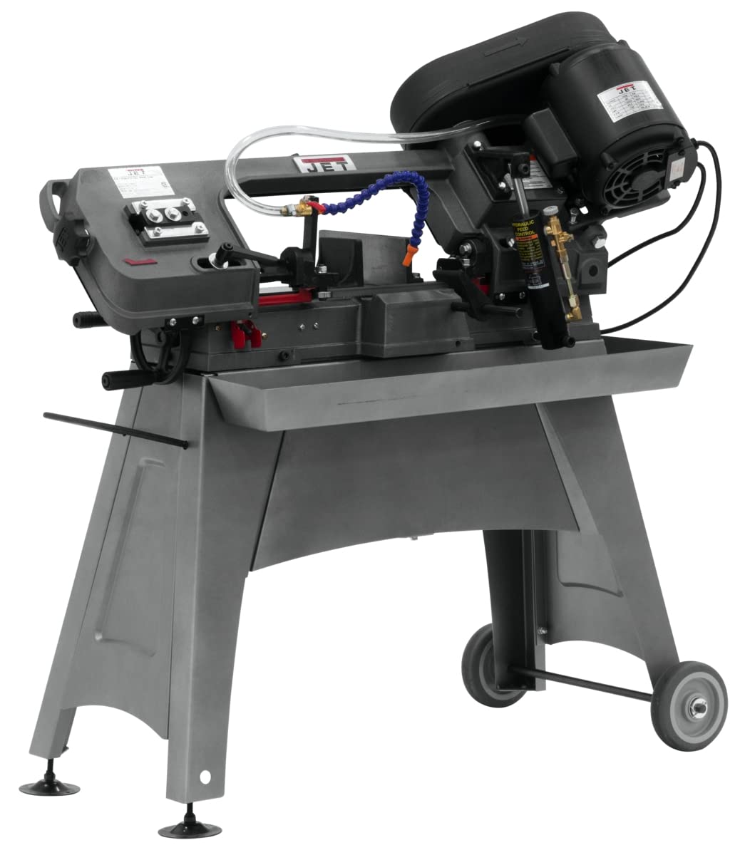 JET 5" x 8" Horizontal Bandsaw, Coolant System, 1/2 HP, 115/230V 1Ph (Model J-3230) 4 JET 5" x 8" Horizontal Bandsaw, Coolant System, 1/2 HP, 115/230V 1Ph (Model J-3230)