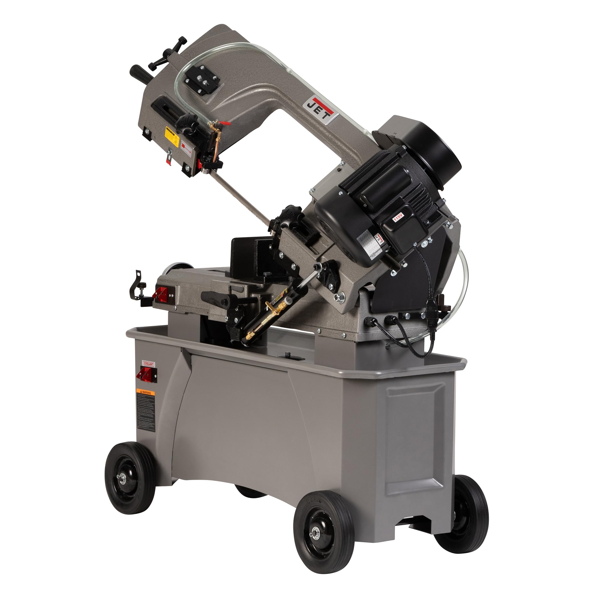 JET 7" x 12" Horizontal/Vertical Metal Band Saw, 3/4 HP, 115/230V 1Ph (HVBS-712) 1 JET 7" x 12" Horizontal/Vertical Metal Band Saw, 3/4 HP, 115/230V 1Ph (HVBS-712)
