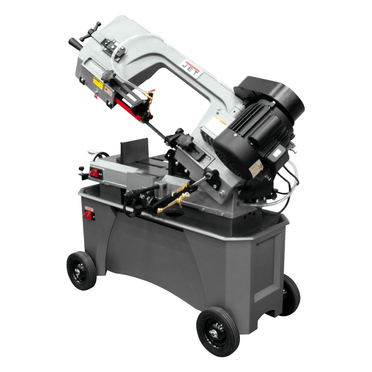 JET 7" x 12" Deluxe Metal Cutting Horizontal/Vertical Band Saw, 3/4 HP, 115/230V 1 Ph (HVBS-712D)