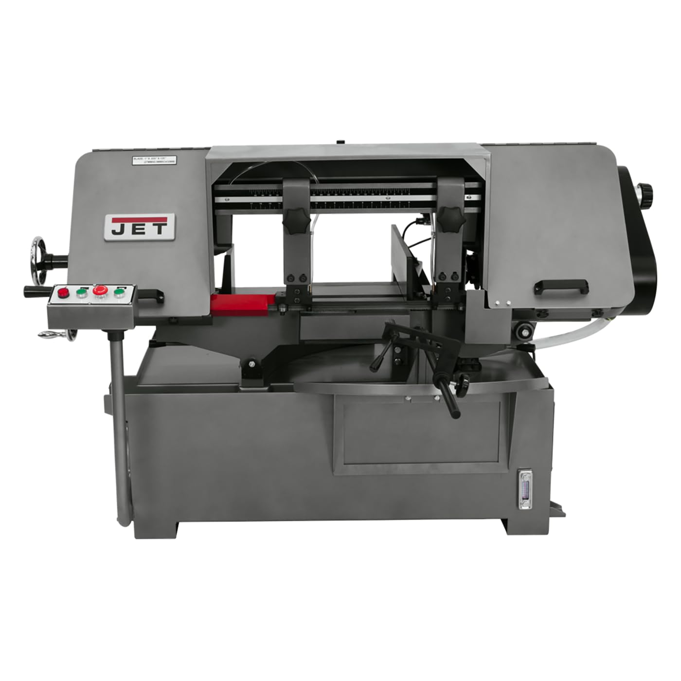JET 10" x 16" Horizontal Mitering Bandsaw, 2 HP, 230/460V 3Ph (Model J-7040M)