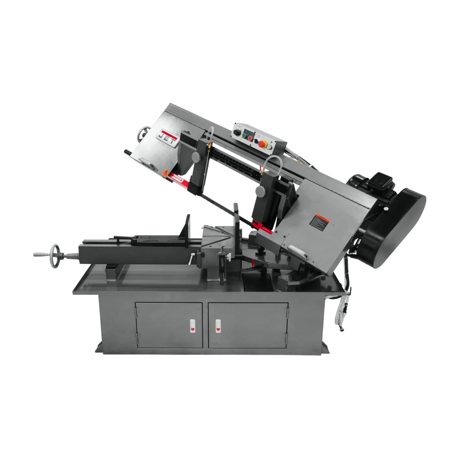 JET 10" x 18" Horizontal Dual-Mitering Bandsaw, 2 HP, 230V 1Ph (Model MBS-1018-1)