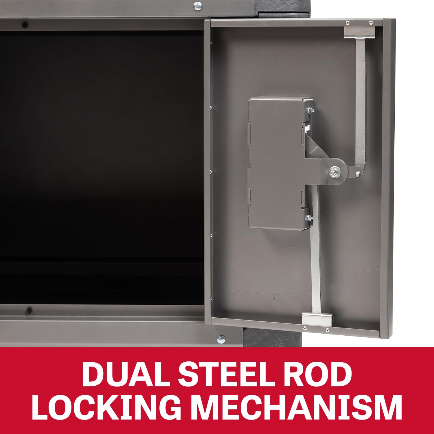 JET PUC-4325 Resin Utility Cart with JT1-125 Load-N-Lock Security System 4 JET PUC-4325 Resin Utility Cart with JT1-125 Load-N-Lock Security System