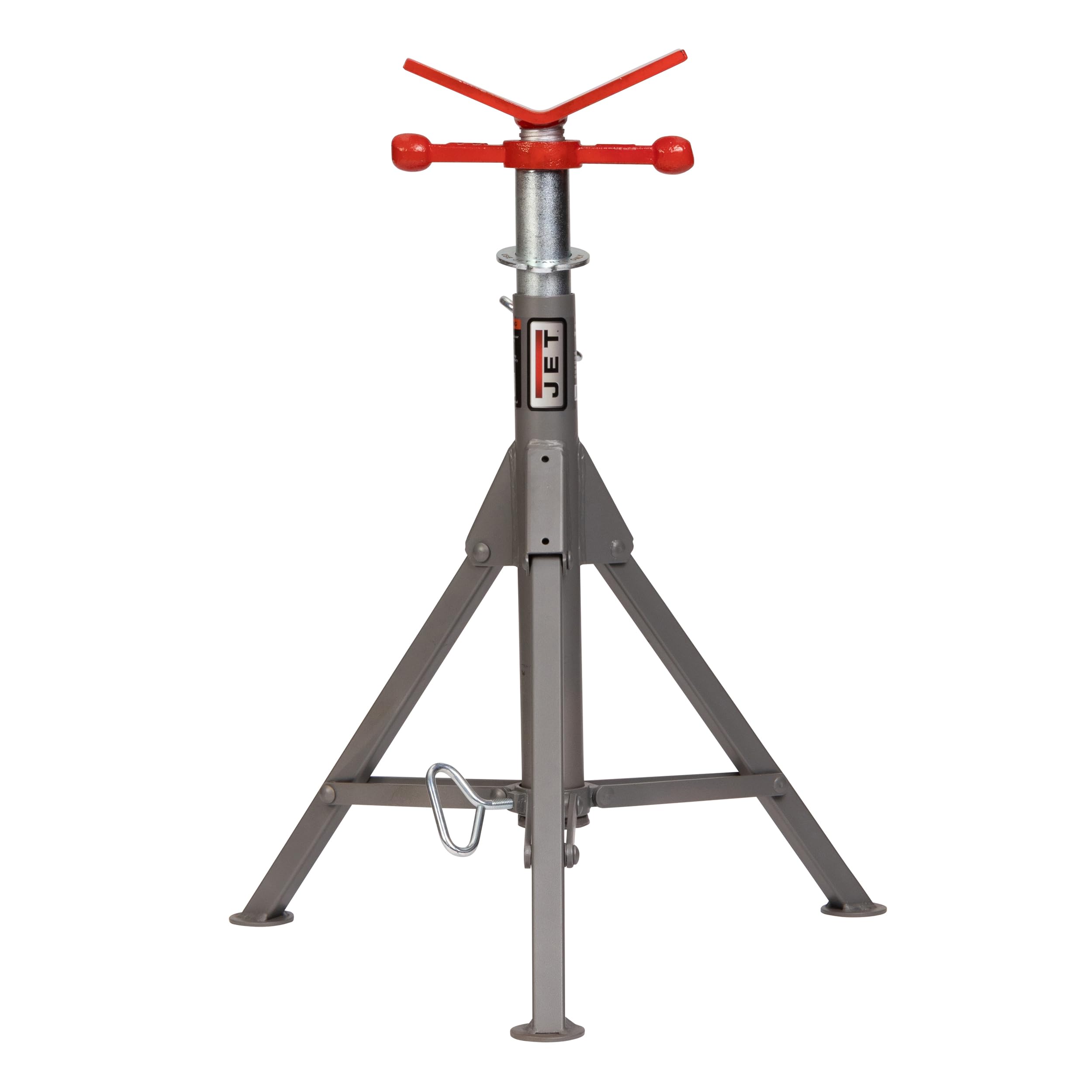 Jet Folding Pipe Jack Stand, 2500 Lb. Capacity (JPJ-FLD-V)