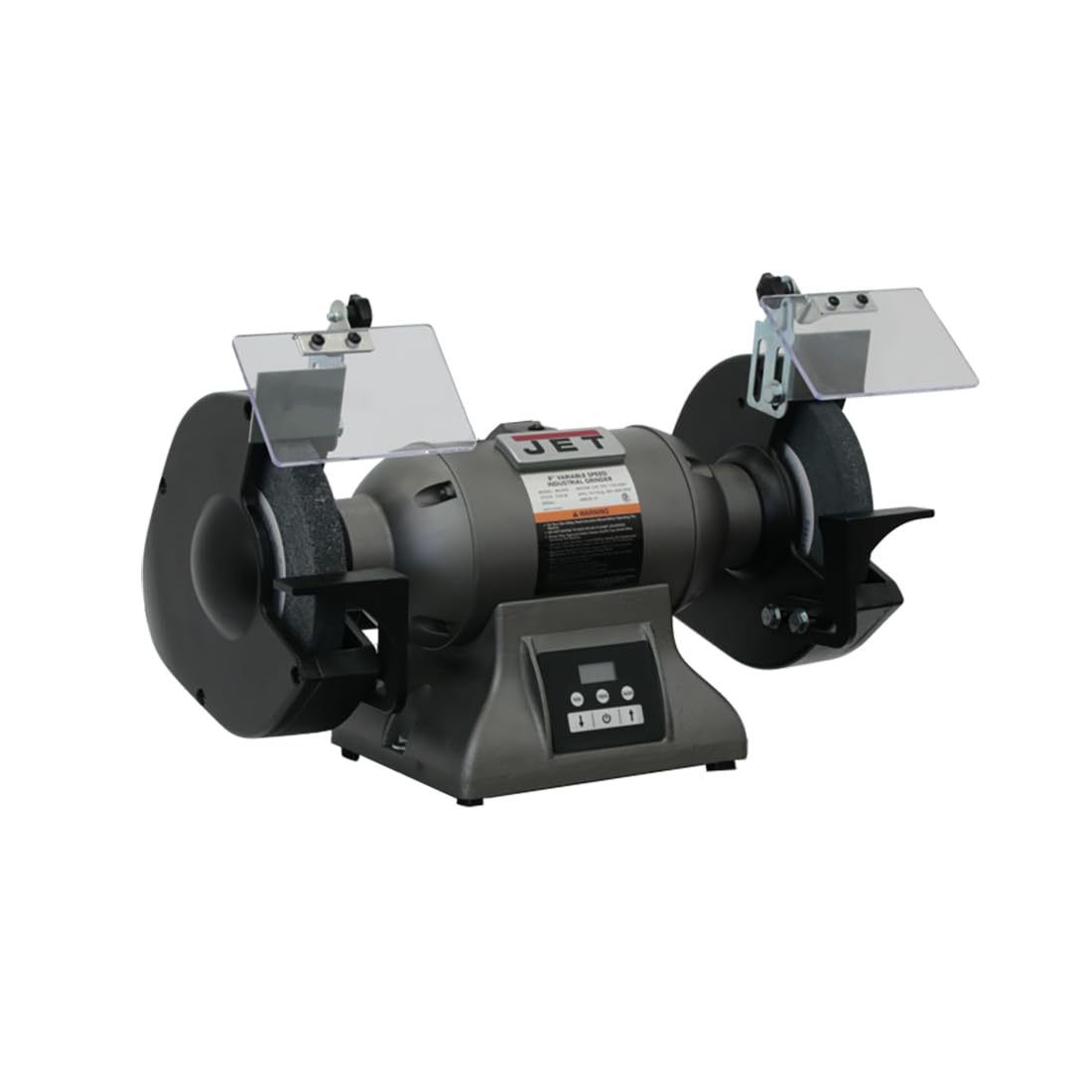 JET 8-Inch Industrial Bench Grinder, Variable Speed, 1 HP, 115/230V 1Ph (IBG-8VS)
