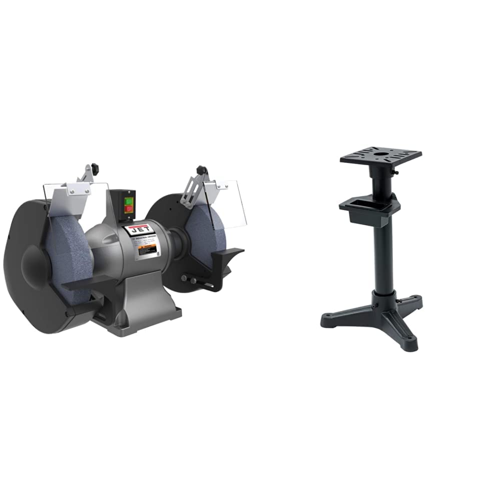 JET IBG-12, 12-Inch Industrial Bench Grinder (578012) and JET IBG-Stand (578172)