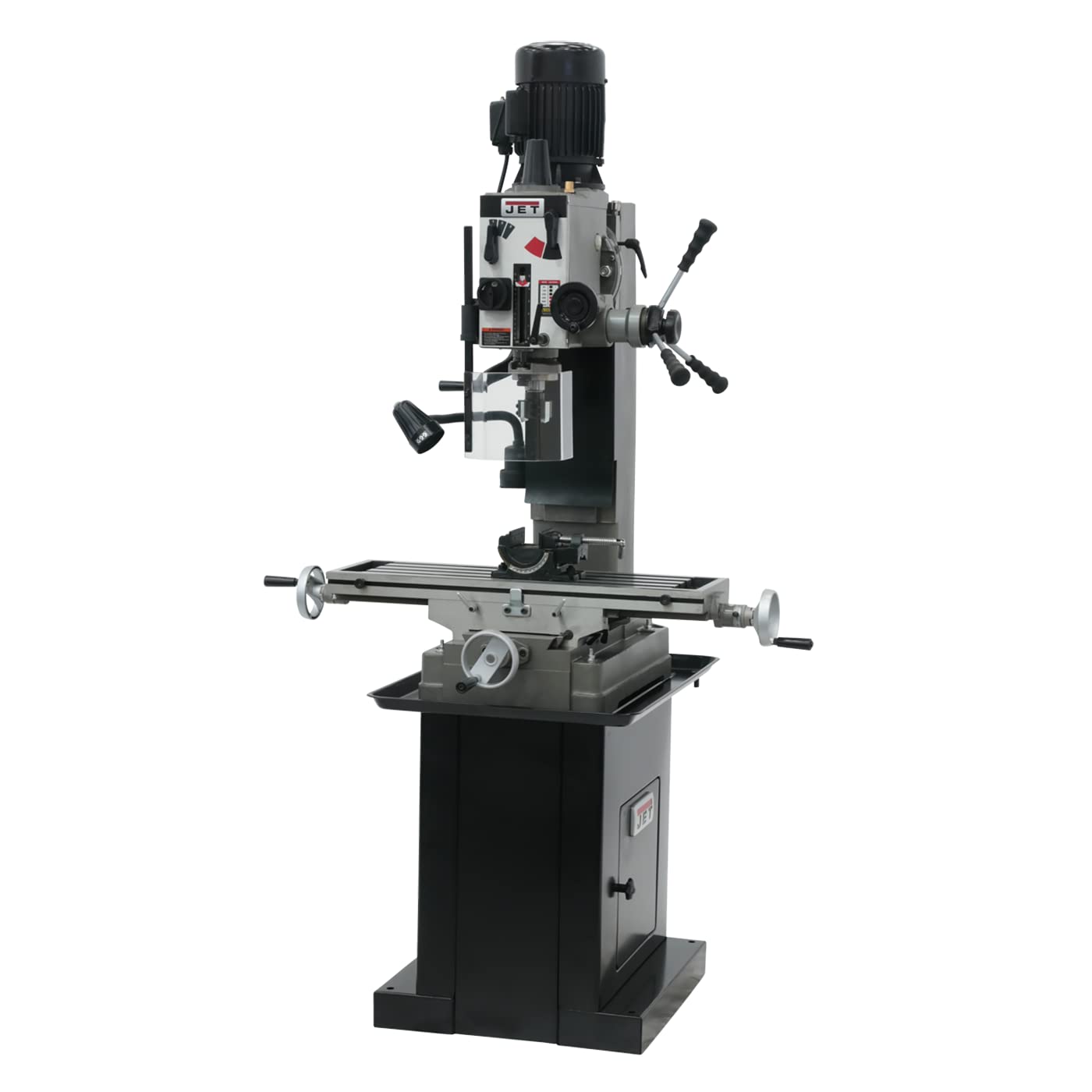 JET Square Column Geared Head Mill Drill, 1-1/2 HP, 115/230V 1Ph (Model JMD-45GH) 1 JET Square Column Geared Head Mill Drill, 1-1/2 HP, 115/230V 1Ph (Model JMD-45GH)