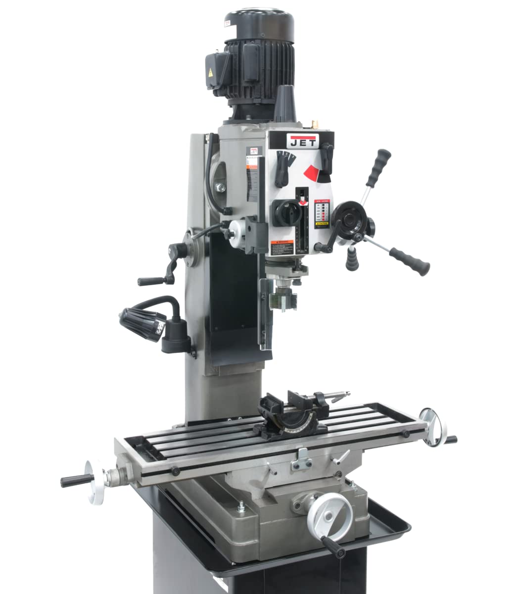 JET Square Column Geared Head Mill Drill, 1-1/2 HP, 115/230V 1Ph (Model JMD-45GH) 3 JET Square Column Geared Head Mill Drill, 1-1/2 HP, 115/230V 1Ph (Model JMD-45GH)
