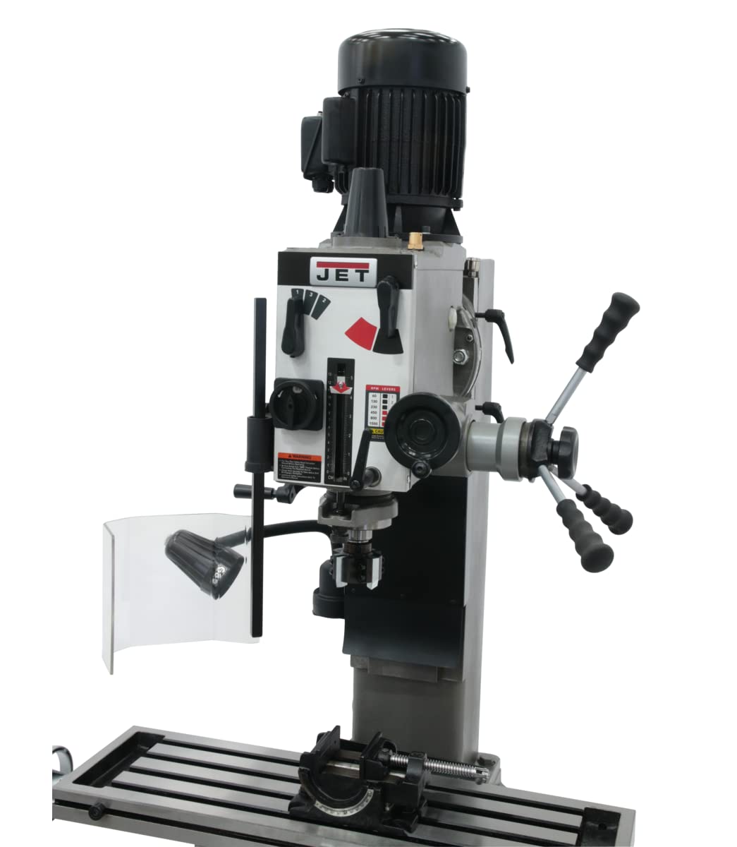JET Square Column Geared Head Mill Drill, 1-1/2 HP, 115/230V 1Ph (Model JMD-45GH) 4 JET Square Column Geared Head Mill Drill, 1-1/2 HP, 115/230V 1Ph (Model JMD-45GH)