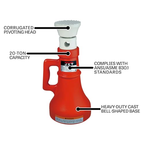 JET 20-Ton Screw Jack (Model SJ-20T) 1 JET 20-Ton Screw Jack (Model SJ-20T)