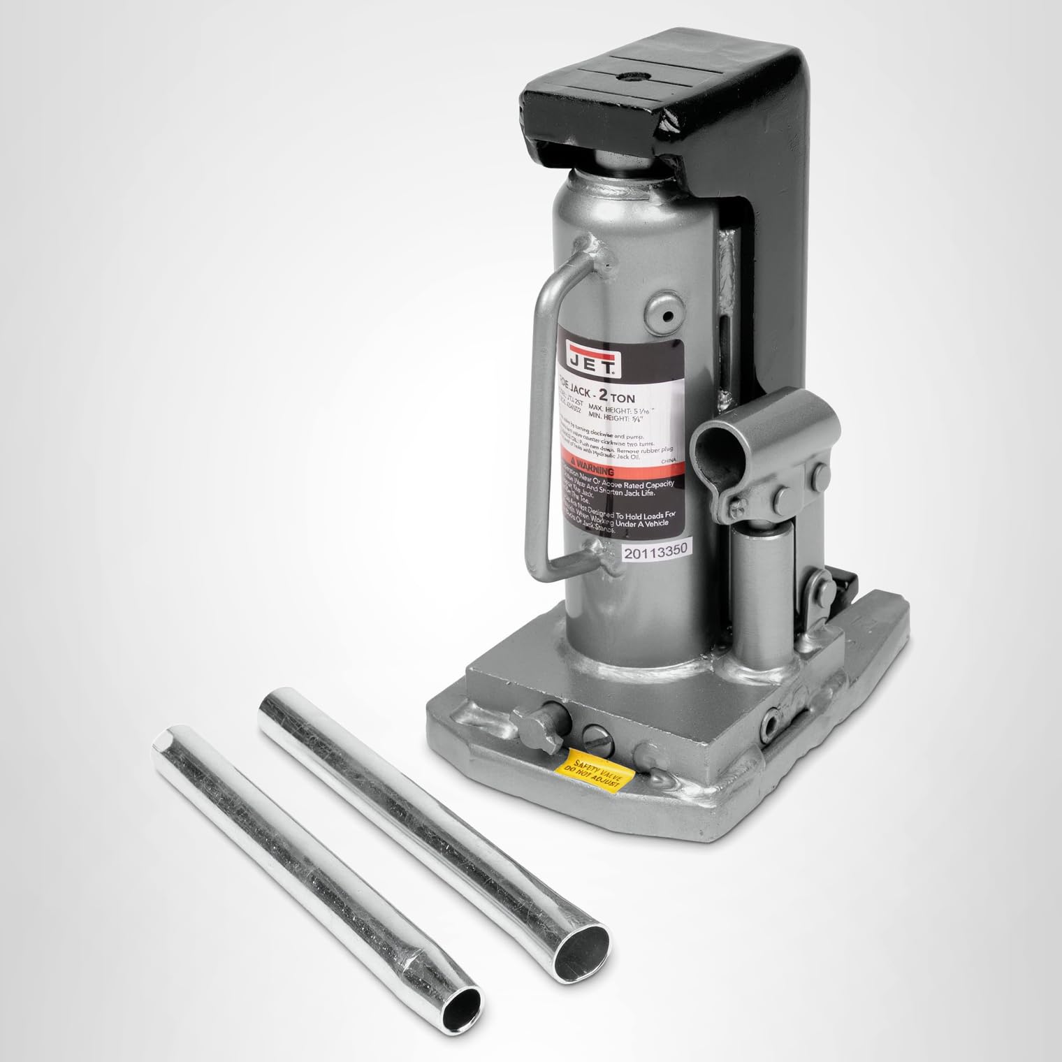 JET 2-Ton Hydraulic Toe Jack (Model JTJ-2ST) 7 JET 2-Ton Hydraulic Toe Jack (Model JTJ-2ST)
