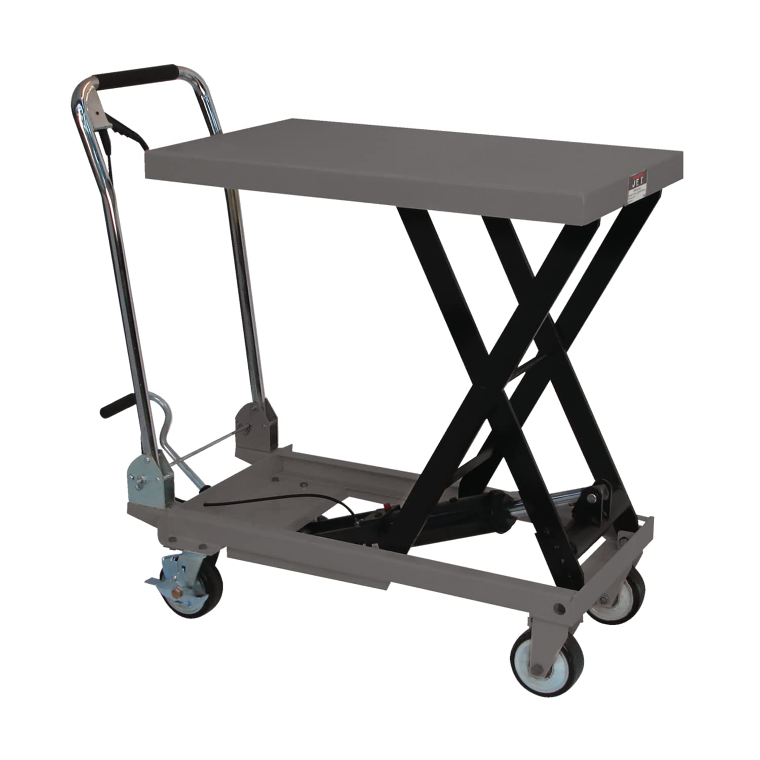 JET Scissor Lift Table with Folding Handle, 330 Lbs. Capacity (SLT-330F)