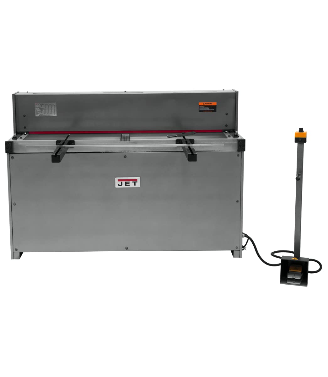 JET 52-Inch Hydraulic Shear, 14-Gauge Mild Steel, 3Ph 230V (HS1452-3T)