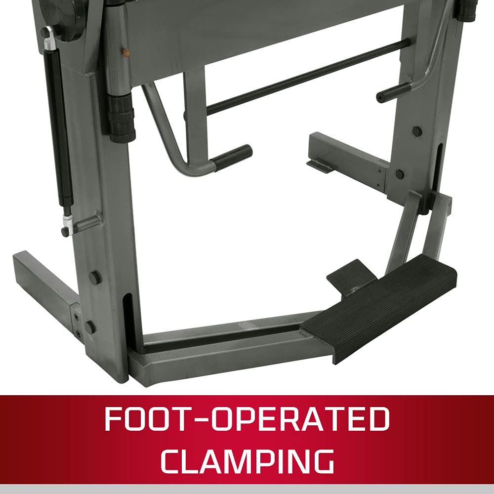 JET 40-Inch Box and Pan Brake, 12-Gauge Mild Steel (Model BPF-1240)