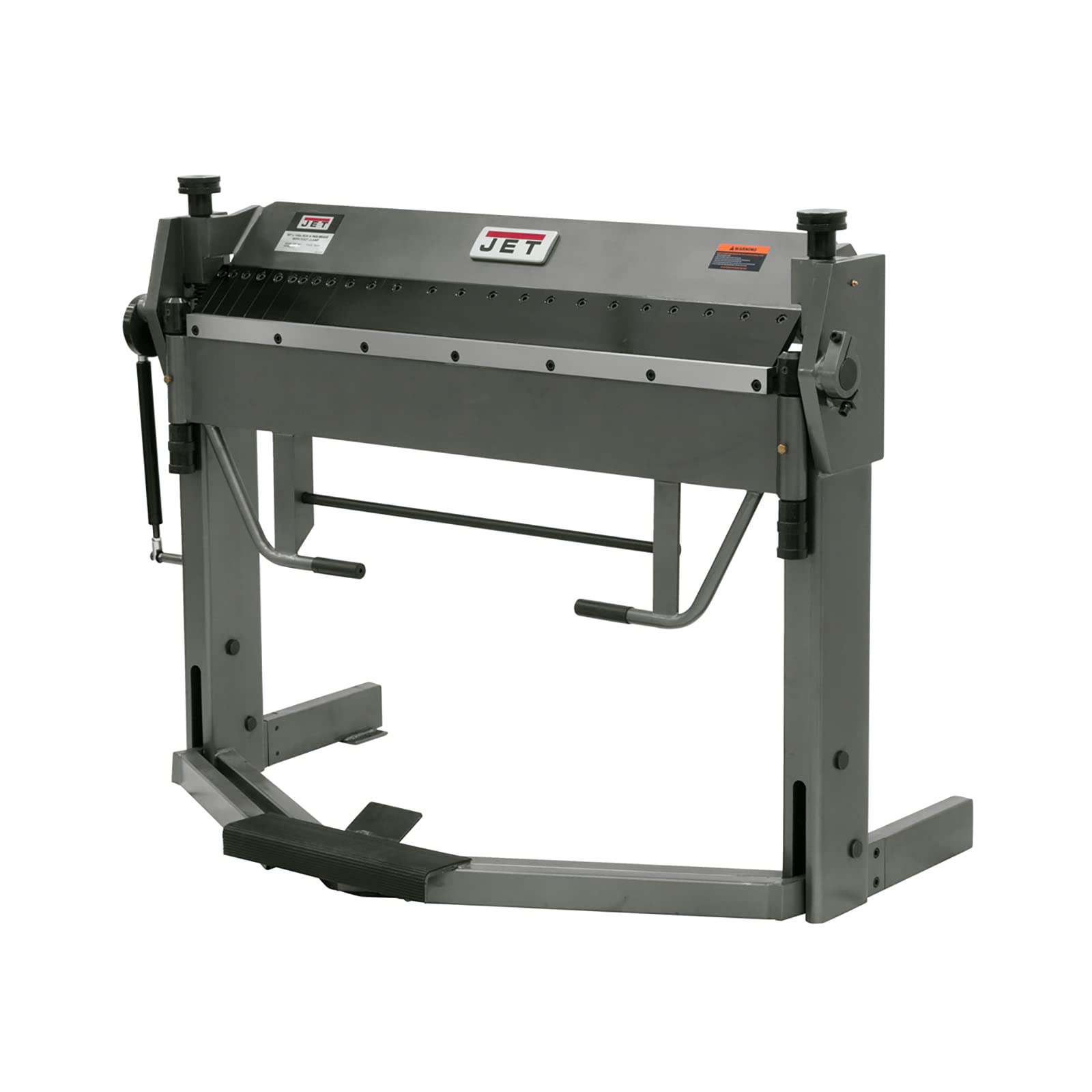 JET 50-Inch Box and Pan Brake with Foot Clamp, 14-Gauge Mild Steel (Model BPF-1450)