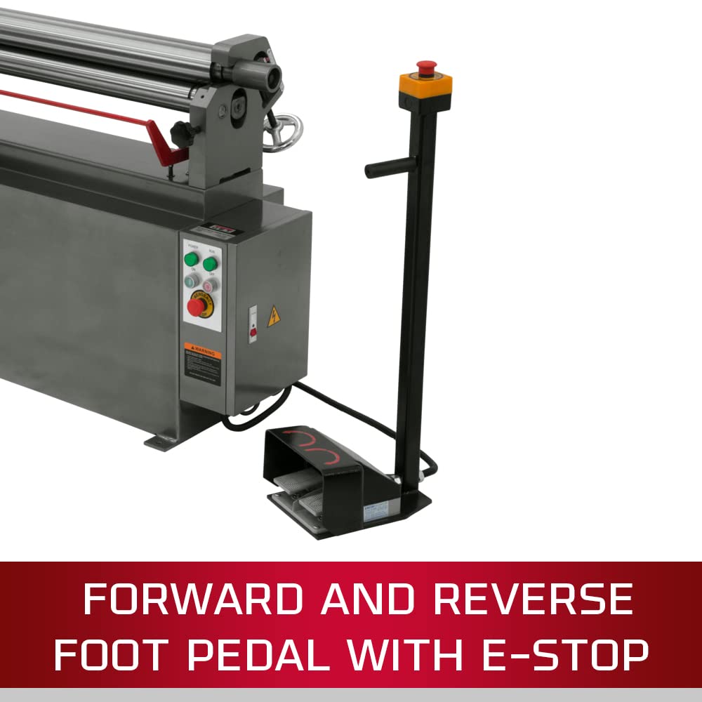 JET 50-Inch Electrical Slip Roll, 16-Gauge Mild Steel, 230V 3Ph (Model ESR-1650-3T)