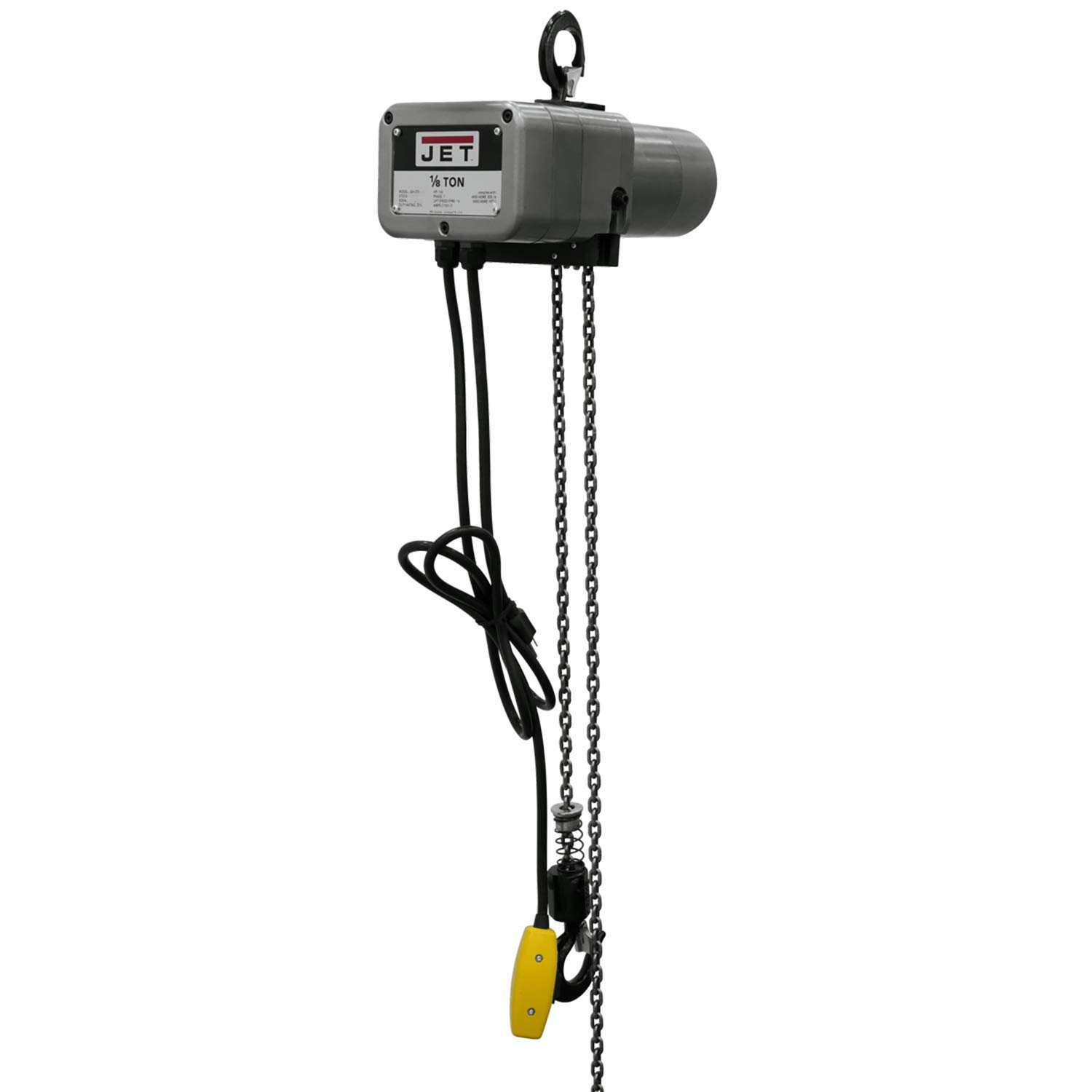 JET 1/8-Ton Electric Chain Hoist, 20' Lift, 1Ph 115V (JSH-275-20)