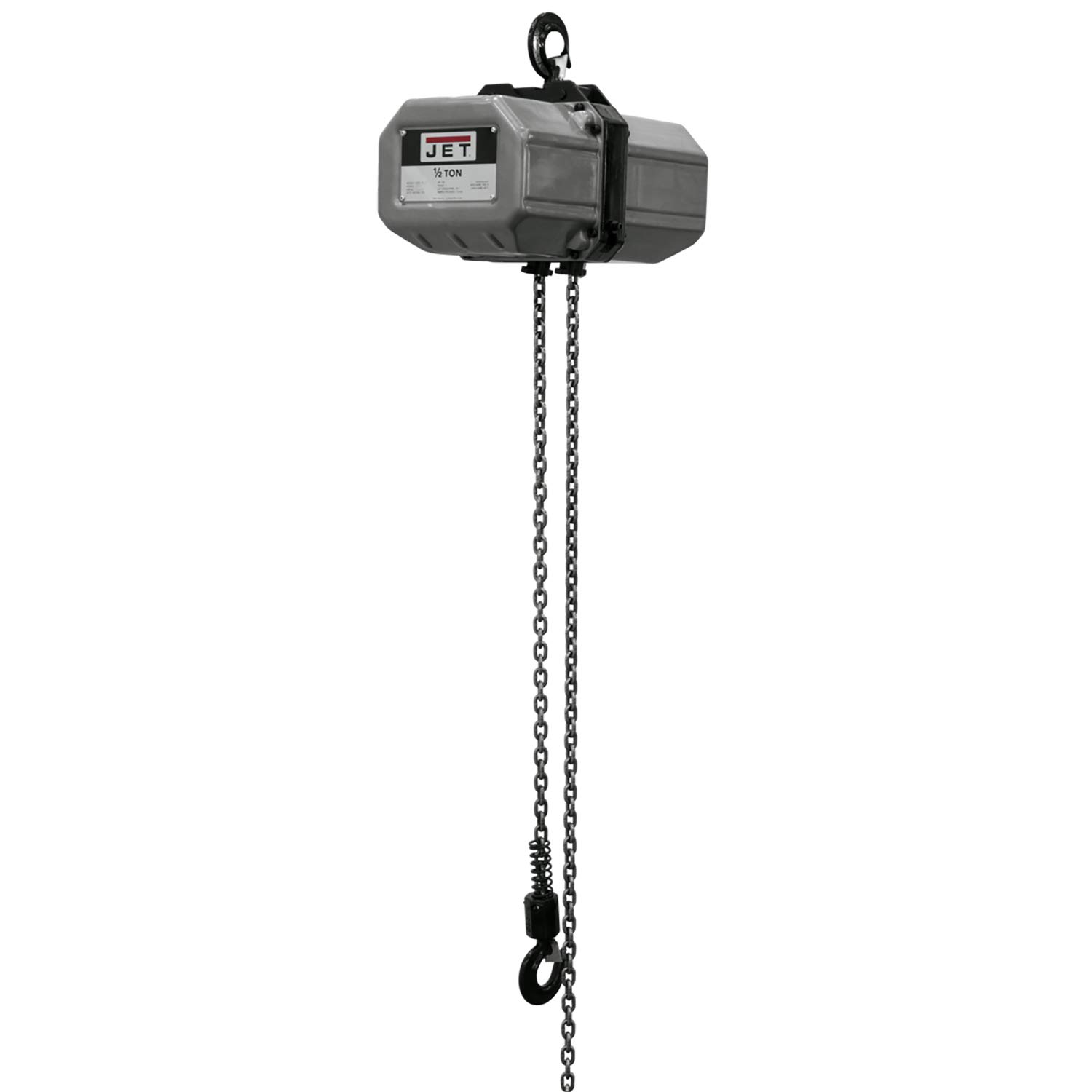 JET 1/2-Ton Electric Chain Hoist, 10' Lift, 3Ph 230/460V (1/2SS-3C-10)