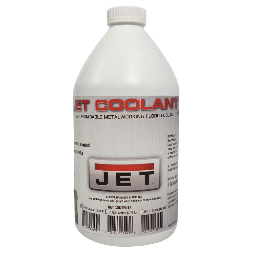 Jet Tools - 1/2 Gallon JET Bio-Degradable MW Flood Coolant (414125)