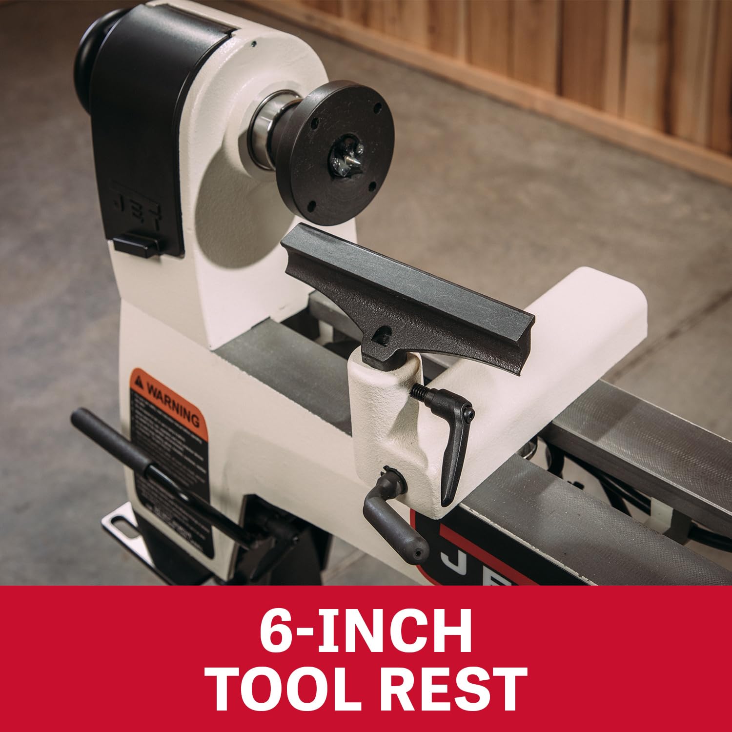 JET 10" x 15" Variable Speed Benchtop Woodworking Lathe, Wood Turning Machine, 1/2 HP, 115V 1Ph (JWL-1015VS) 3 JET 10" x 15" Variable Speed Benchtop Woodworking Lathe, Wood Turning Machine, 1/2 HP, 115V 1Ph (JWL-1015VS)