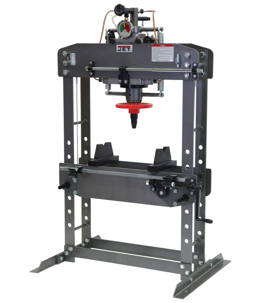 JET 35-Ton Hydraulic Shop Press (Model HSP-35A)