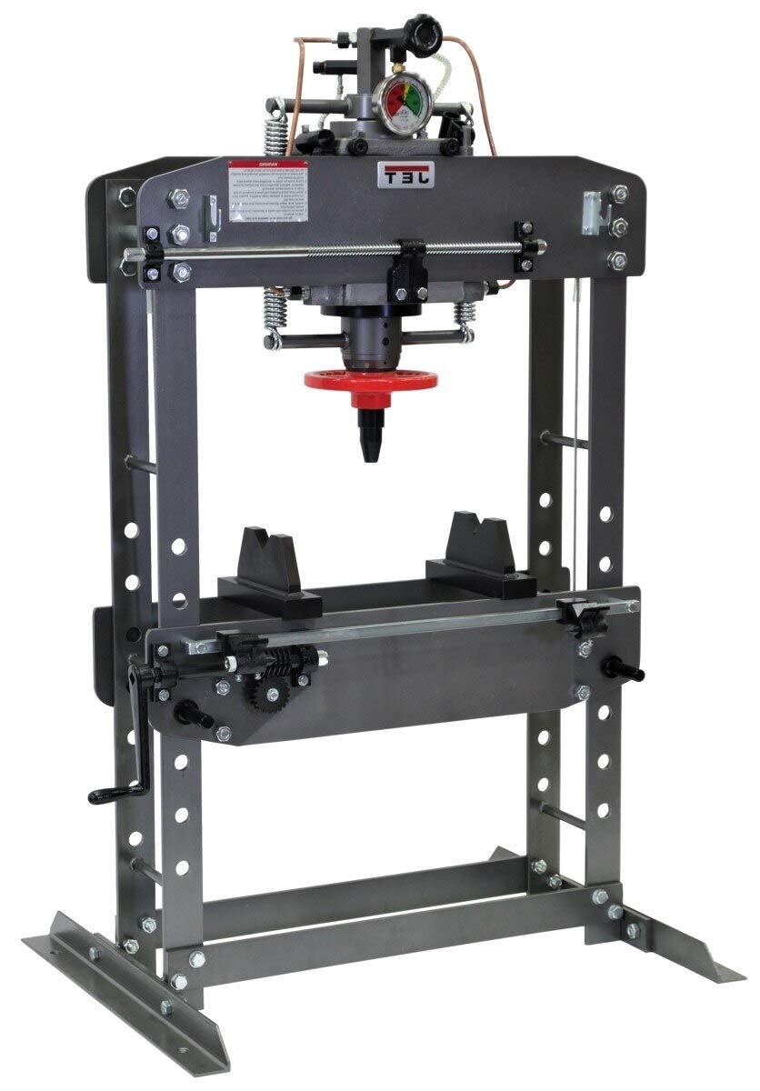 JET 35-Ton Hydraulic Shop Press (Model HSP-35A)