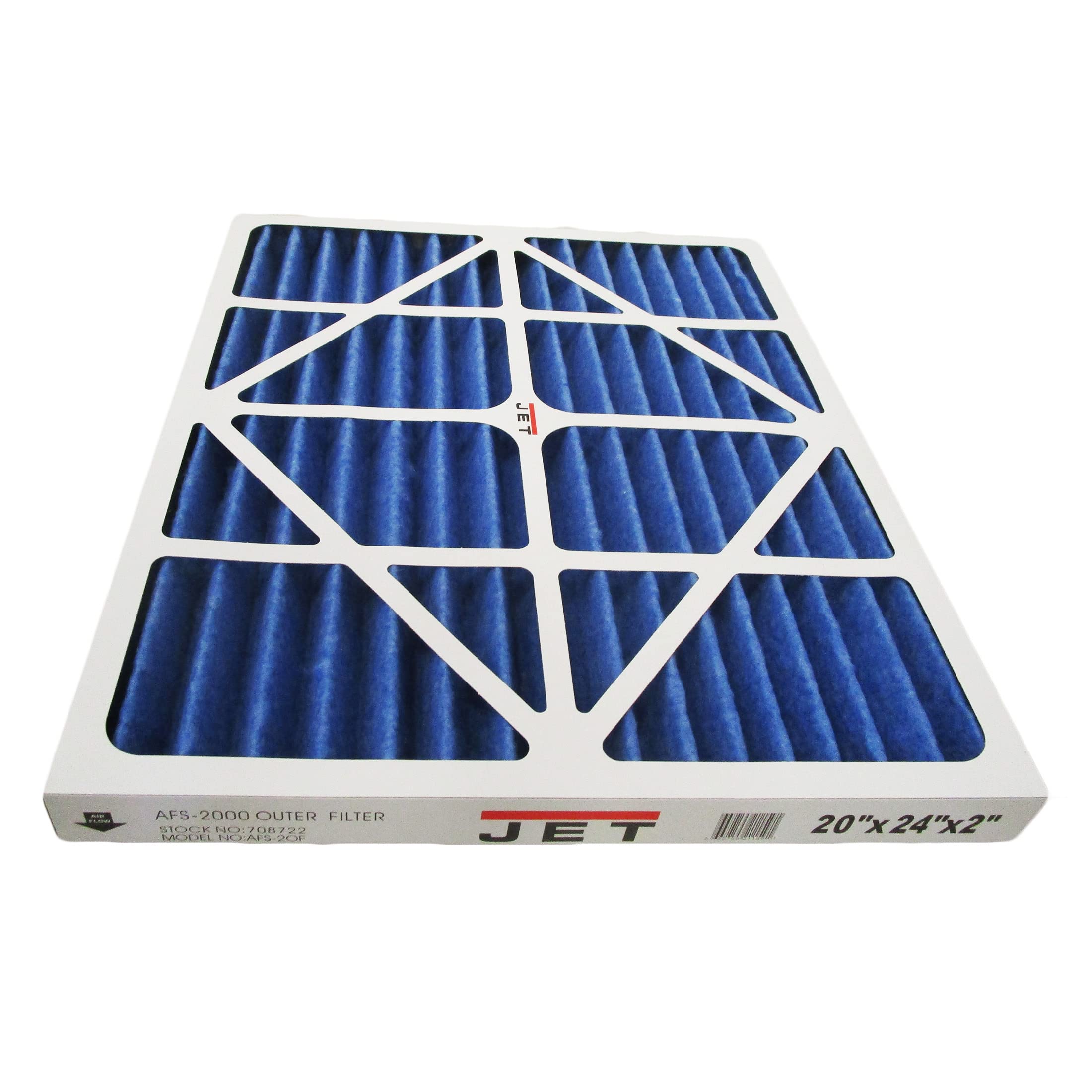 JET 20x24x2 Electrostatic Outer Air Filter, fits AFS-2000 (708722)