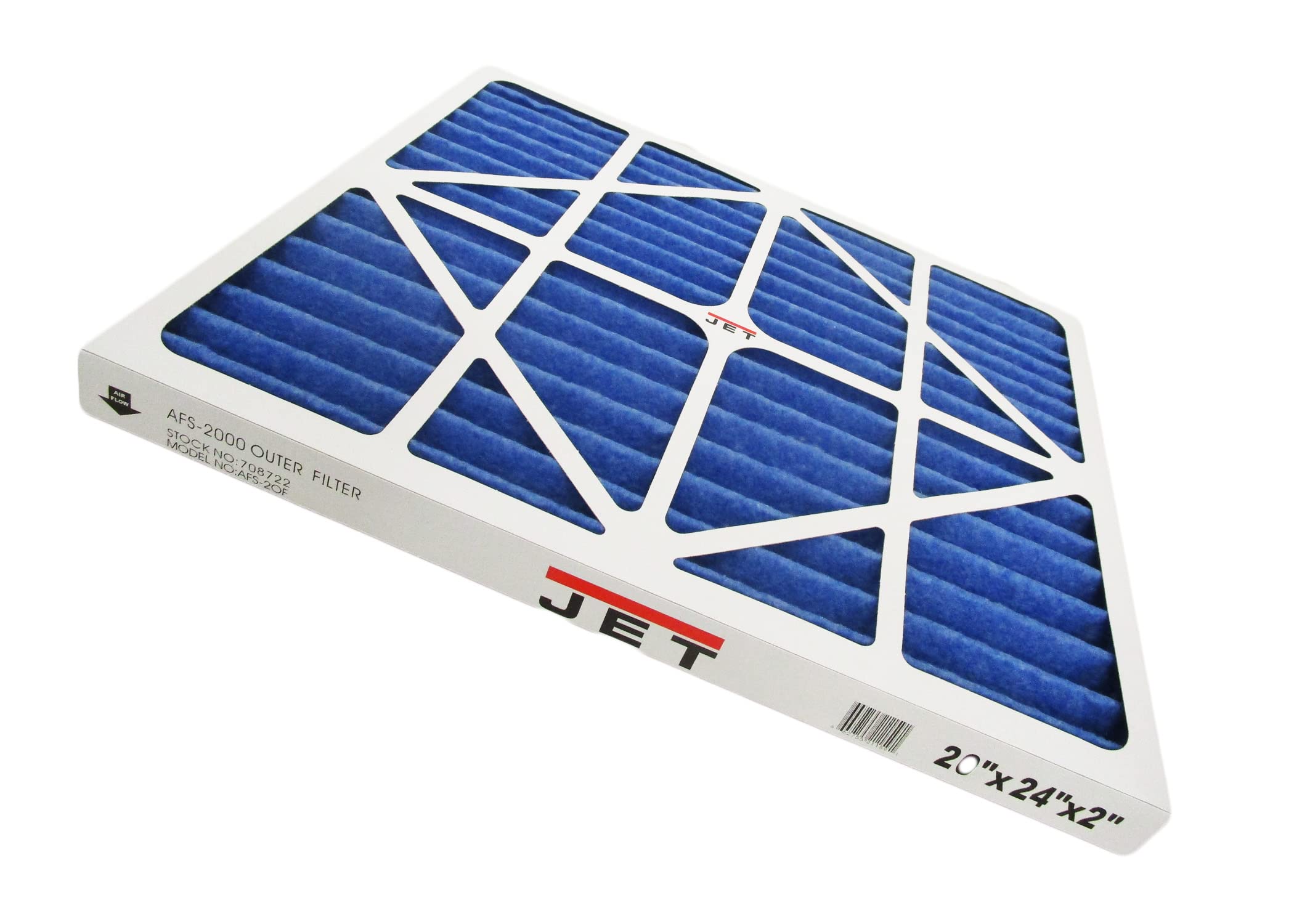 JET 20x24x2 Electrostatic Outer Air Filter, fits AFS-2000 (708722)