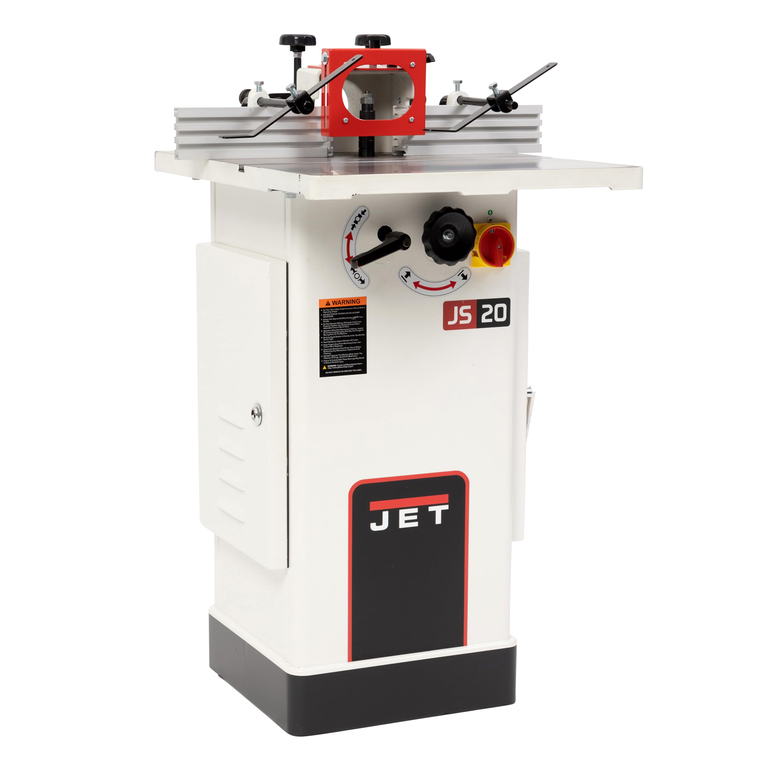JET 1-1/2 HP Spindle Shaper, 115/230V 1Ph (Model JWS-20CS)