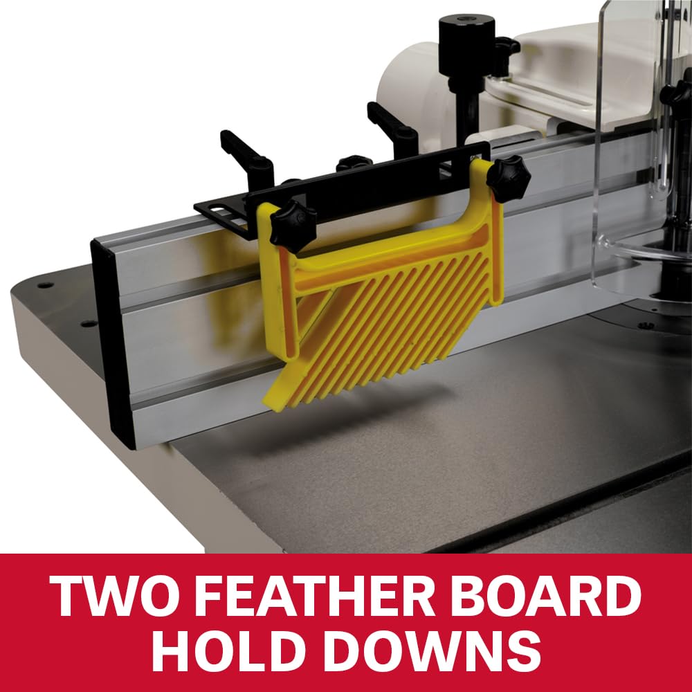 JET 5-HP Spindle Shaper, 230V 1Ph (Model JWS-35X5-1) 6 JET 5-HP Spindle Shaper, 230V 1Ph (Model JWS-35X5-1)