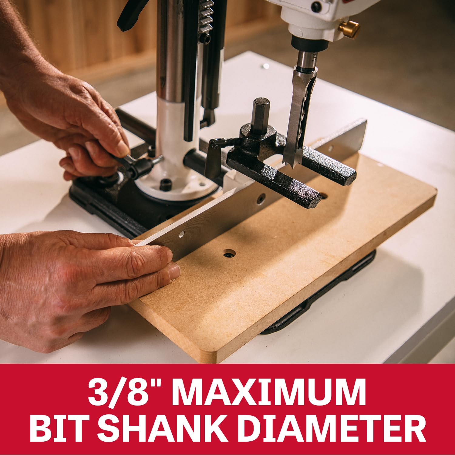 JET Benchtop Mortiser, 1/2" Chisel, 4-3/4" Stroke, 115V 1Ph (Model JBM-5) 4 JET Benchtop Mortiser, 1/2" Chisel, 4-3/4" Stroke, 115V 1Ph (Model JBM-5)