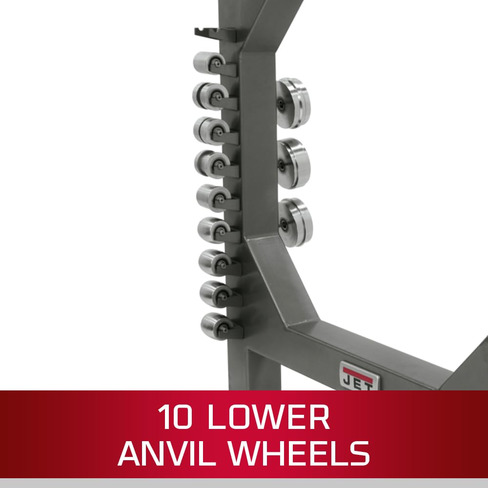 JET 45-Inch English Wheel, 16-Gauge Mild Steel (WH-45T)