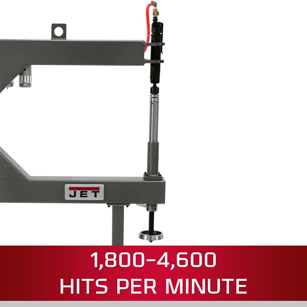 JET 24-inch Pneumatic Planishing Hammer, 16-Gauge Mild Steel (PH-24T)