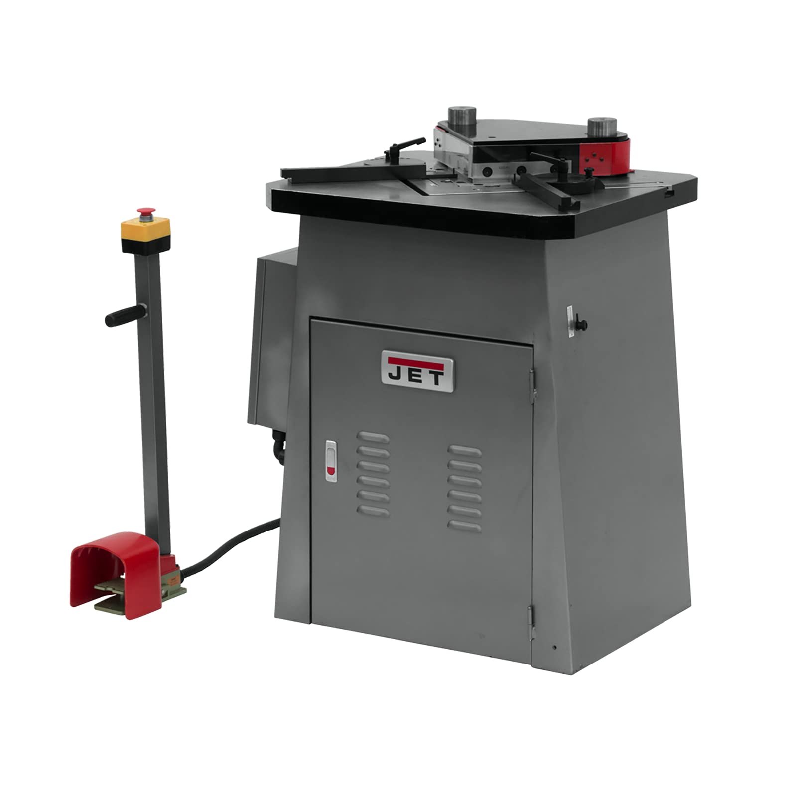 JET Hydraulic Sheet Metal Notcher, 9-Gauge Mild Steel, 3 HP, 3Ph 230V (Model EMN-9)