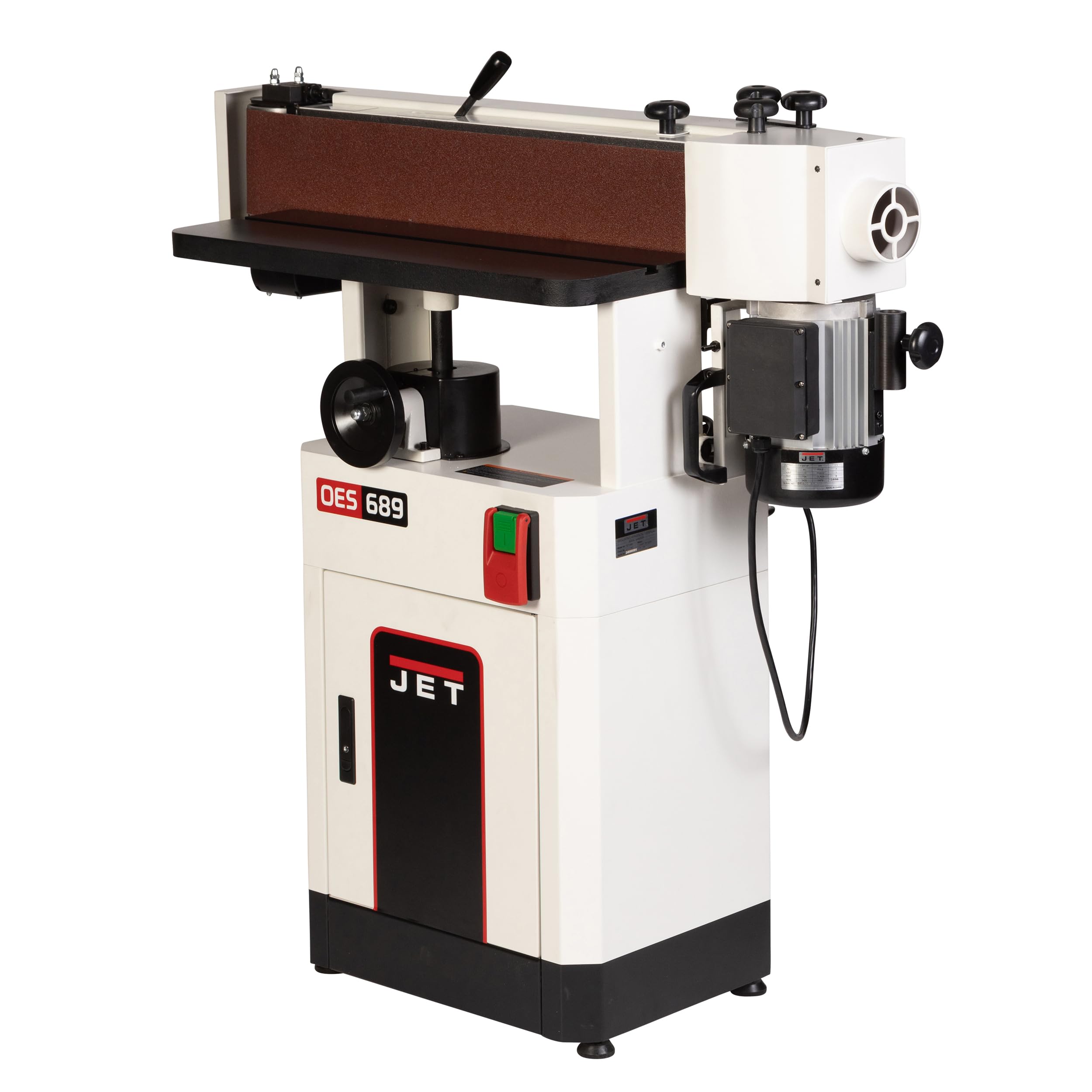 JET Black 6" x 89" Oscillating Edge Sander, 1-3/4 HP, 115/230V 1Ph (Model OES-689-BLK)