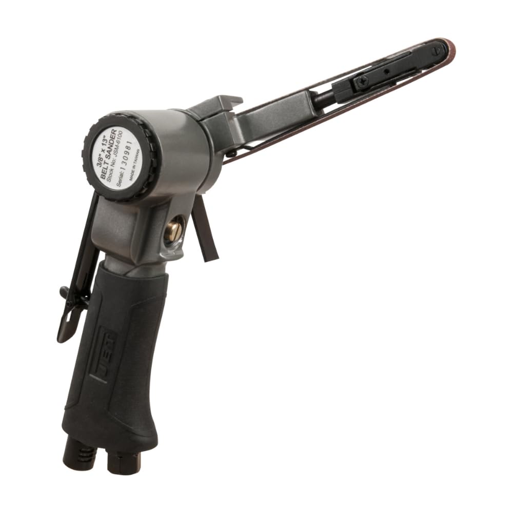 JET 3/8" x 13" Pneumatic Mini Belt Sander, 20000 RPM (Model JAT-750) 1 JET 3/8" x 13" Pneumatic Mini Belt Sander, 20000 RPM (Model JAT-750)