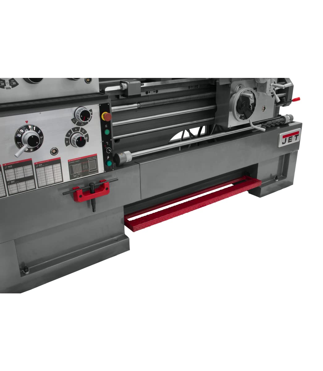 JET 16" x 40" Geared Head Metal Lathe, Newall NMS800 DRO, Taper Attachment, 230/460V 3Ph (Model GH-1640ZX) 4 JET 16" x 40" Geared Head Metal Lathe, Newall NMS800 DRO, Taper Attachment, 230/460V 3Ph (Model GH-1640ZX)
