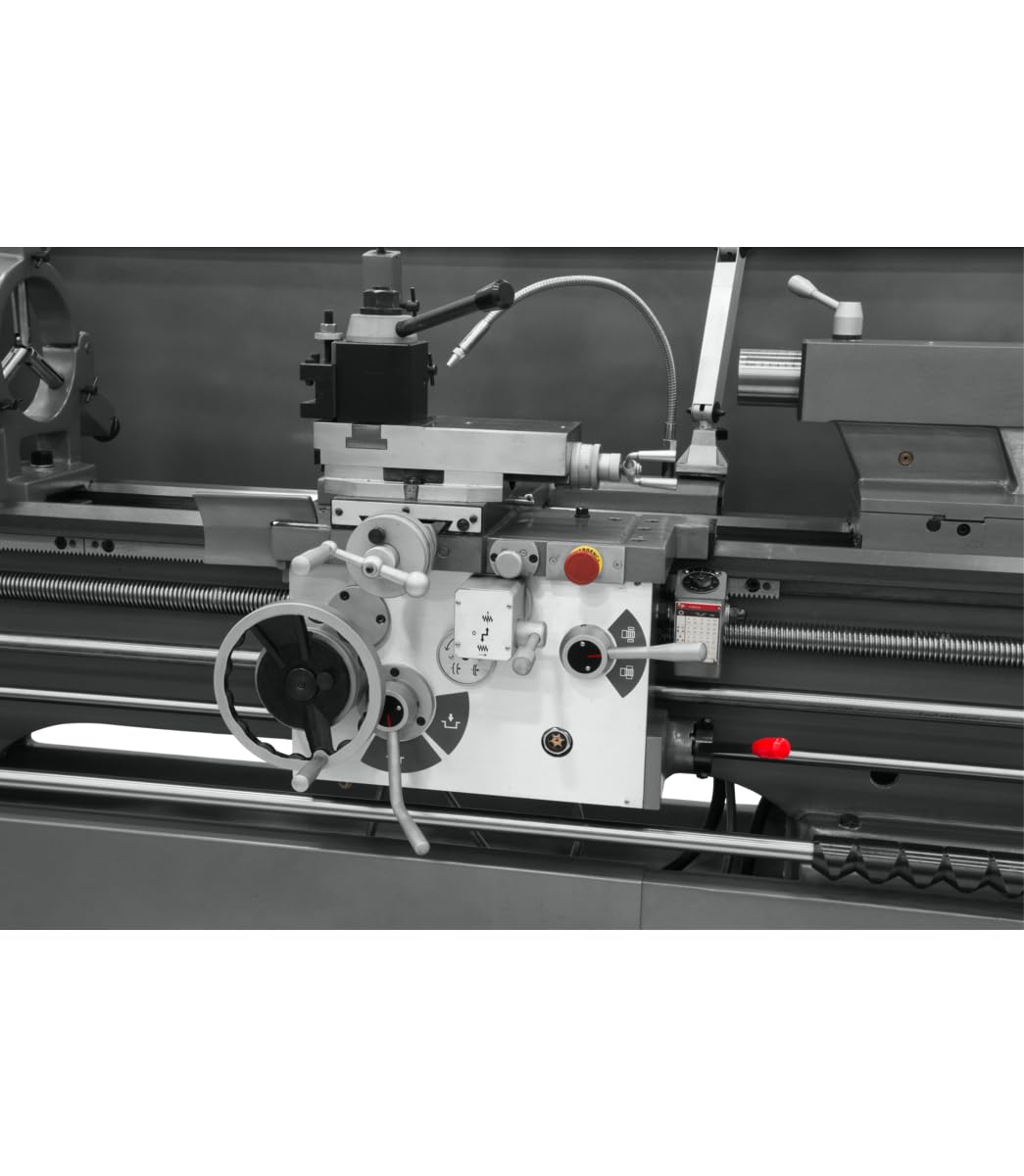 JET 16" x 60" Geared Head Metal Lathe, Newall NMS800 DRO, Taper Attachment, 230/460V 3Ph (Model GH-1660ZX) 2 JET 16" x 60" Geared Head Metal Lathe, Newall NMS800 DRO, Taper Attachment, 230/460V 3Ph (Model GH-1660ZX)