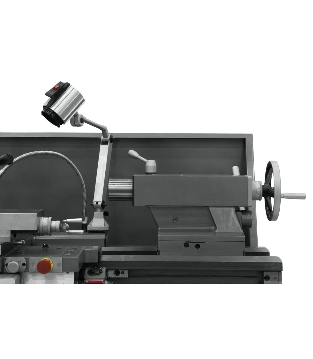 JET 16" x 60" Geared Head Metal Lathe, Newall NMS800 DRO, Taper Attachment, 230/460V 3Ph (Model GH-1660ZX) 3 JET 16" x 60" Geared Head Metal Lathe, Newall NMS800 DRO, Taper Attachment, 230/460V 3Ph (Model GH-1660ZX)
