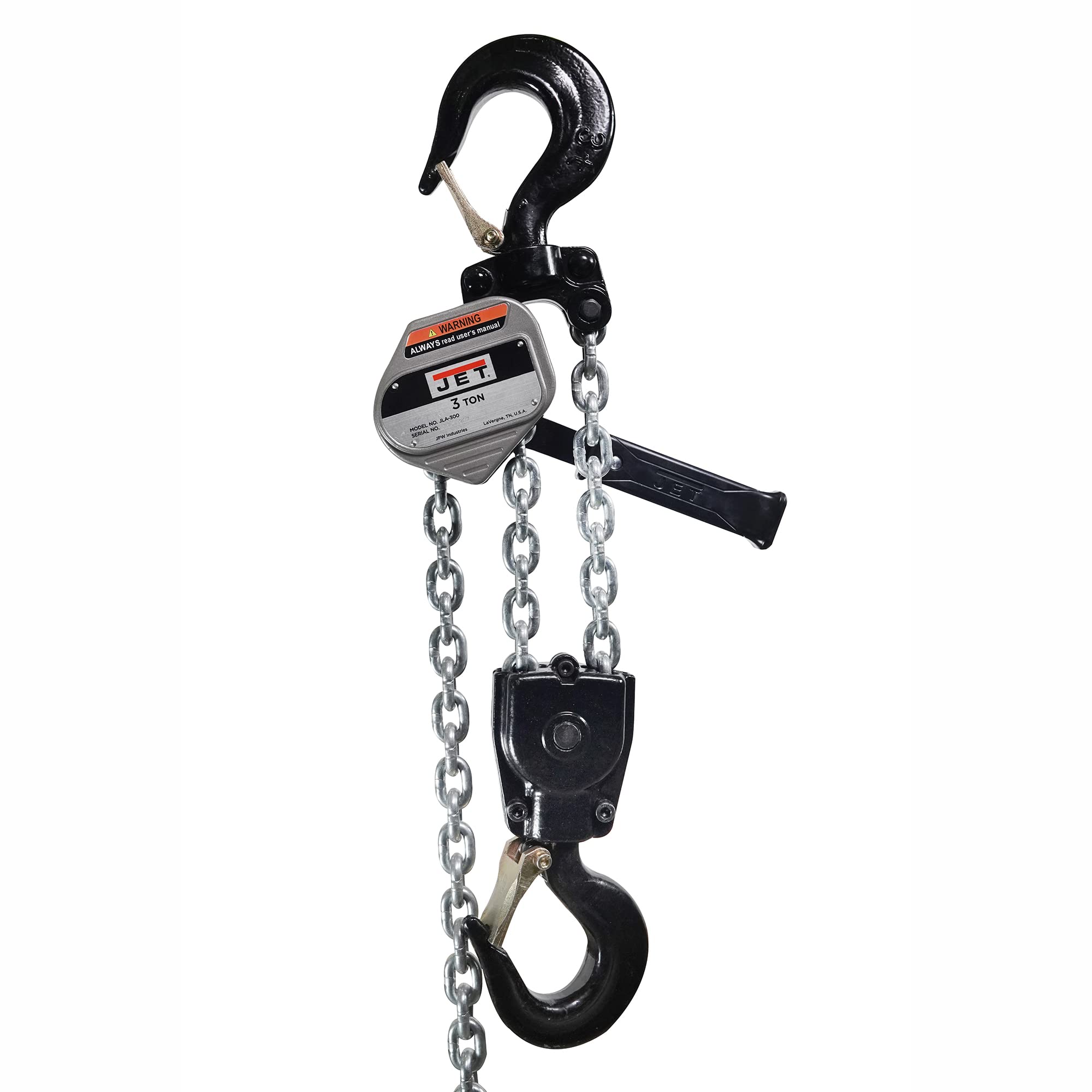 JET 3-Ton Compact Lever Hoist, 5' Lift (JLA-300-5)